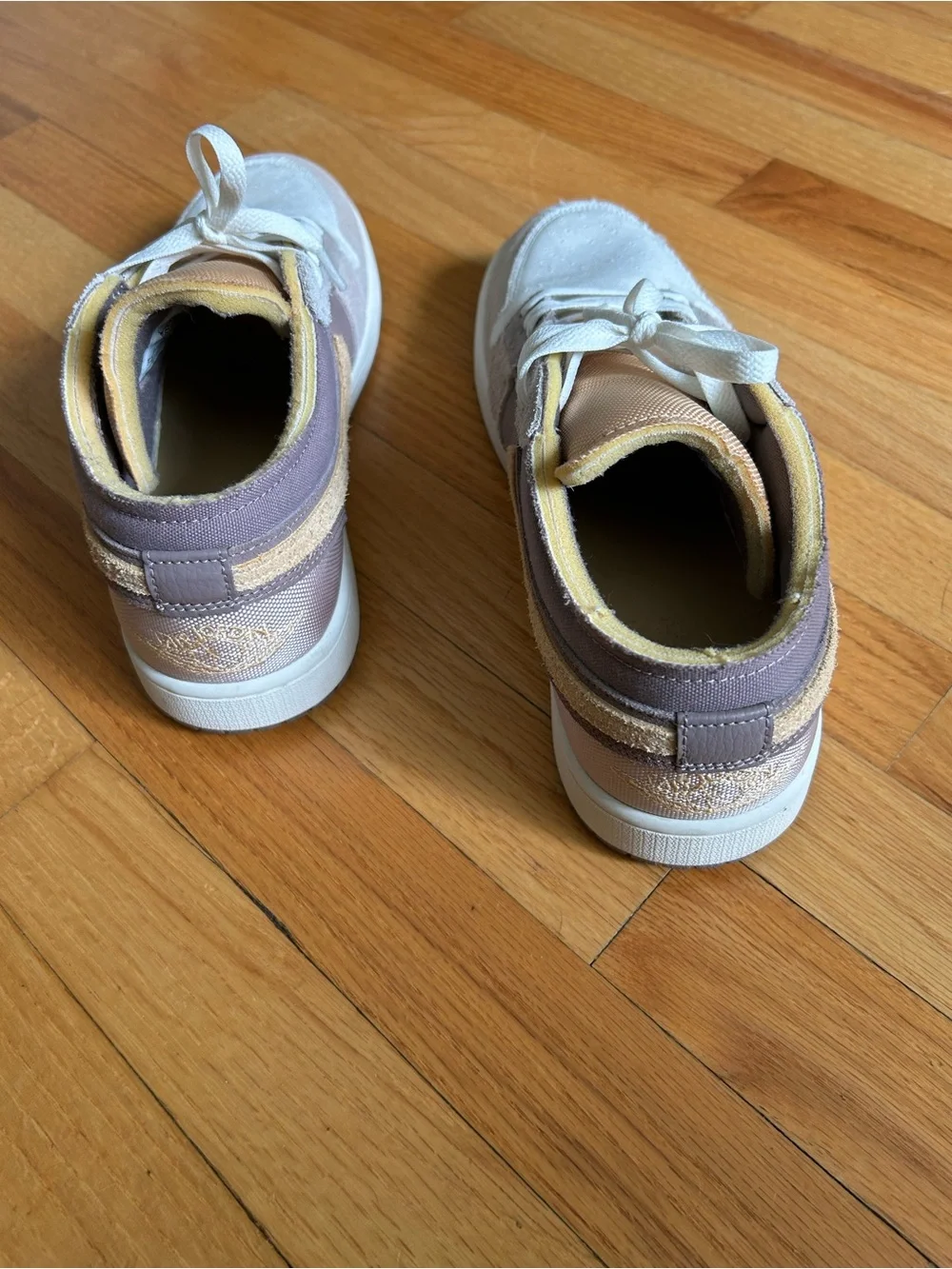 Nike Low-Top Air Jordan Sneakers in Beige, Brown, and Tan